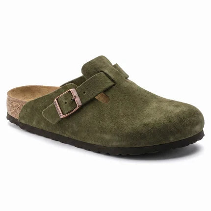 Boston Soft Footbed Suede Leather